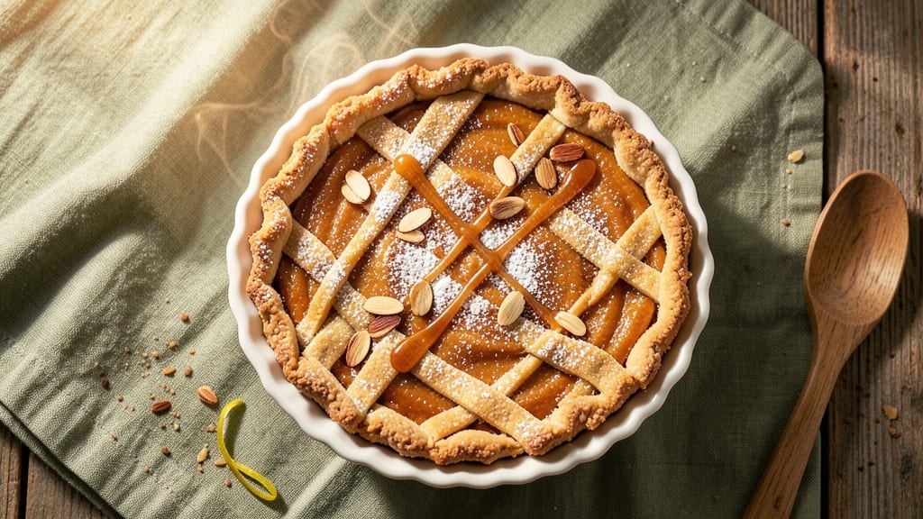 Almond Pumpkin Pie Recipe: Nutty Crunch Meets Silky Spice Perfection