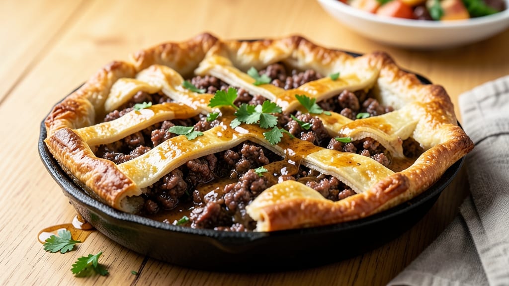 American Meat Pie Recipe: Flaky Crust Hugs Savory Filling Bliss