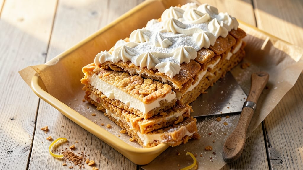 Rice Krispie Log Recipe: No-Bake Vanilla Bean Swirl Magic