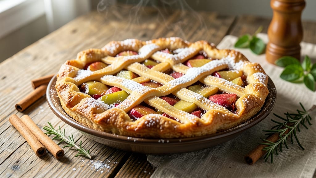 Snapdragon Apple Pie Recipe: Spiced Cinnamon Lattice Crust Magic