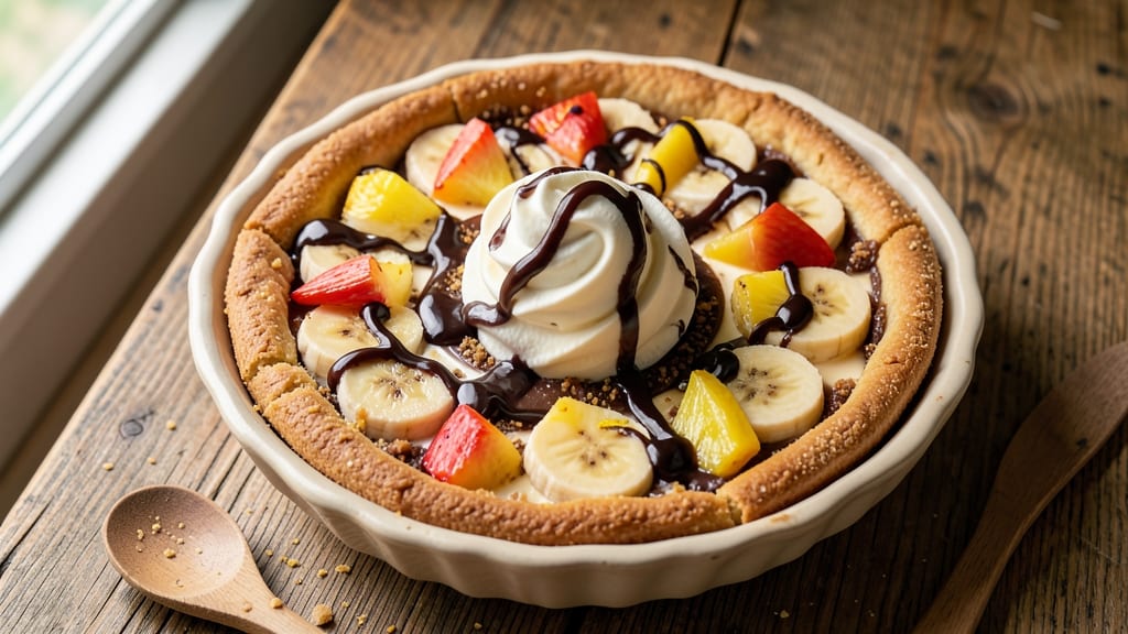 Banana Split Pie With Pineapple Recipe: Tropical Layers of Crunch and Cream