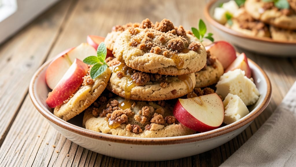 Apple Pie Cookies Recipe With Fresh Apples: Warm Spiced Filling in Crispy Buttery Bites