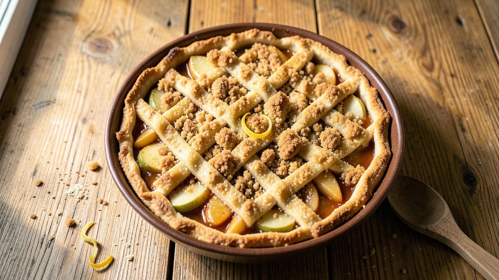 Southern Apple Crumble Pie Recipe: Warm Spice and Buttery Crunch in One Dish