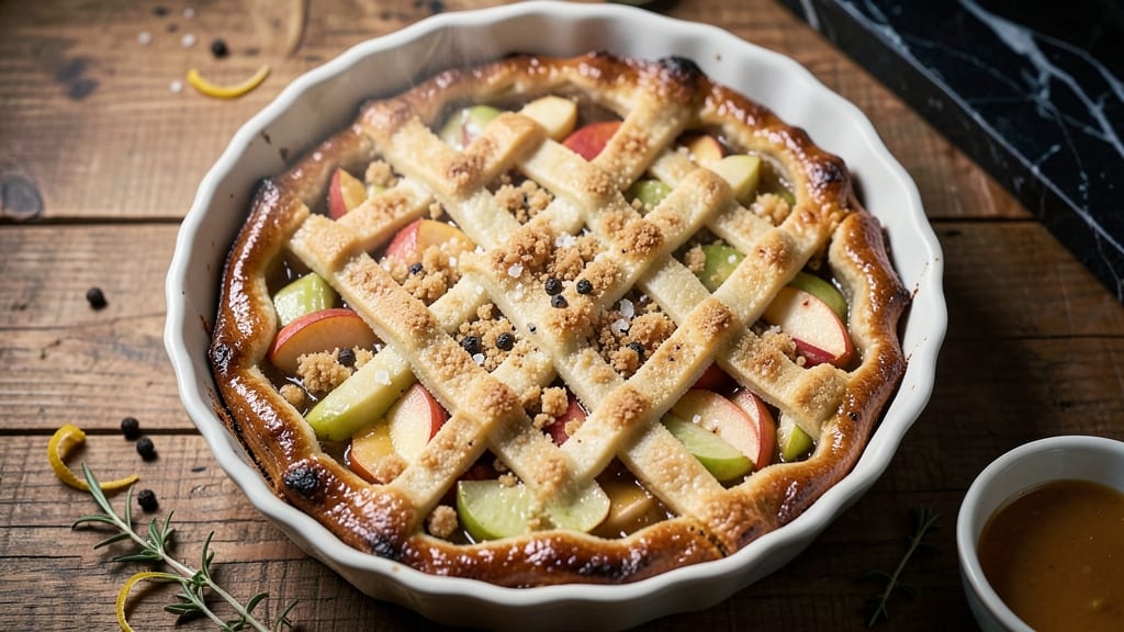 Search Apple Pie Recipe: Flaky Lattice Crust With Spiced Filling Magic