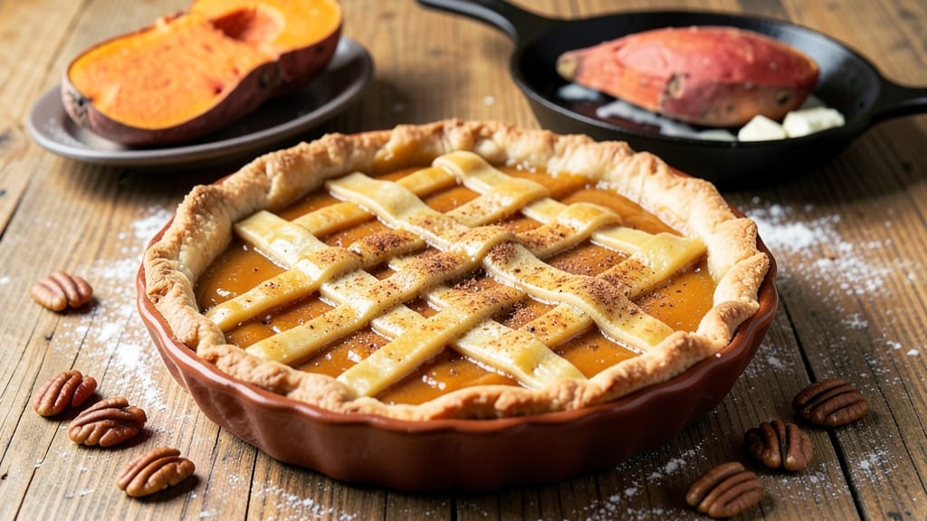 Southern Style Sweet Potato Pie Recipe: Soul Food Spice and Cinnamon Harmony