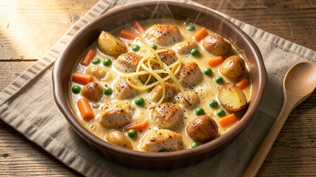 Souper Cubes Chicken Pot Pie Recipe: Crispy Tortilla Cups Filled With Creamy Chicken