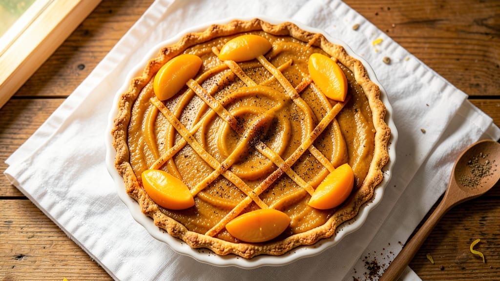 Alphonso Mango Pie Recipe: Golden Lattice Crust With Bursting Fruit Filling