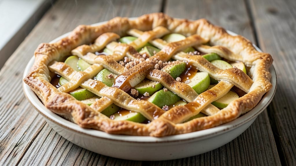 Semi-Homemade Apple Pie Recipe: Flaky Lattice Crust With Spiced Filling