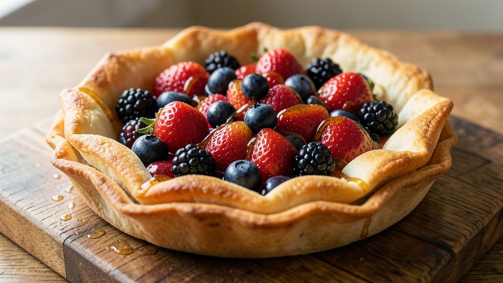 Achatz 4 Berry Pie Recipe: Crispy Tortilla Cups With Bursting Fruit Brilliance