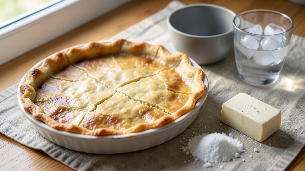 Single Pie Crust Recipe With Food Processor: Flaky Layers in Minutes