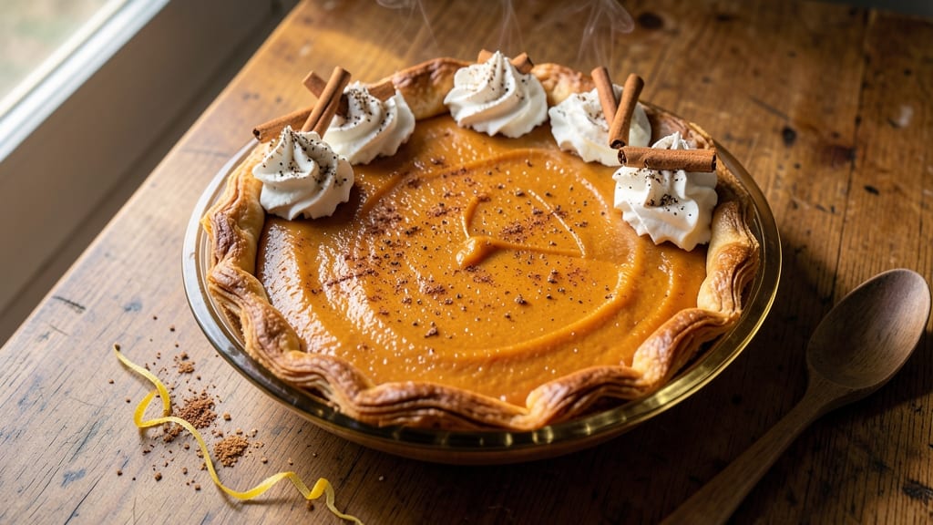 S&S Cafeteria Sweet Potato Pie Recipe: Spiced Rum Infusion With Crispy Lattice Top