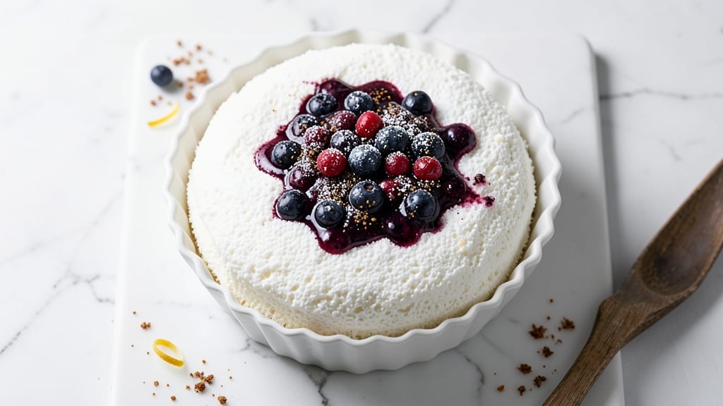 Angel Food Cake and Blueberry Pie Filling Recipe: Light-as-Air Layers with Bursting Berries