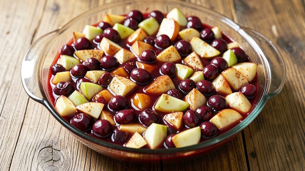 Apple and Cherry Pie Filling Recipe: Dual-Fruit Harmony in 20 Minutes