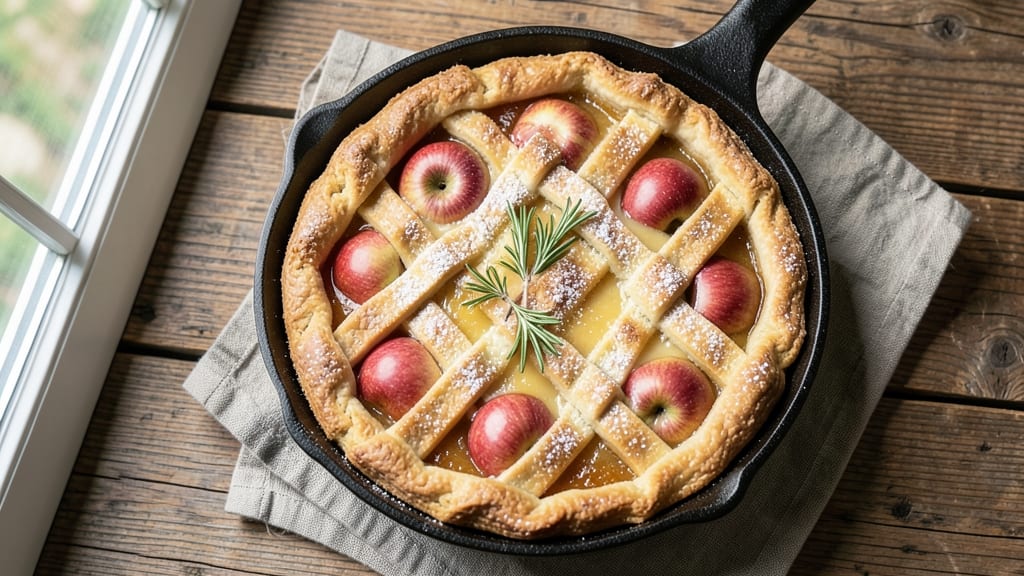Plain Apple Pie Recipe: Buttery Lattice Crust With Minimal-Sugar Filling