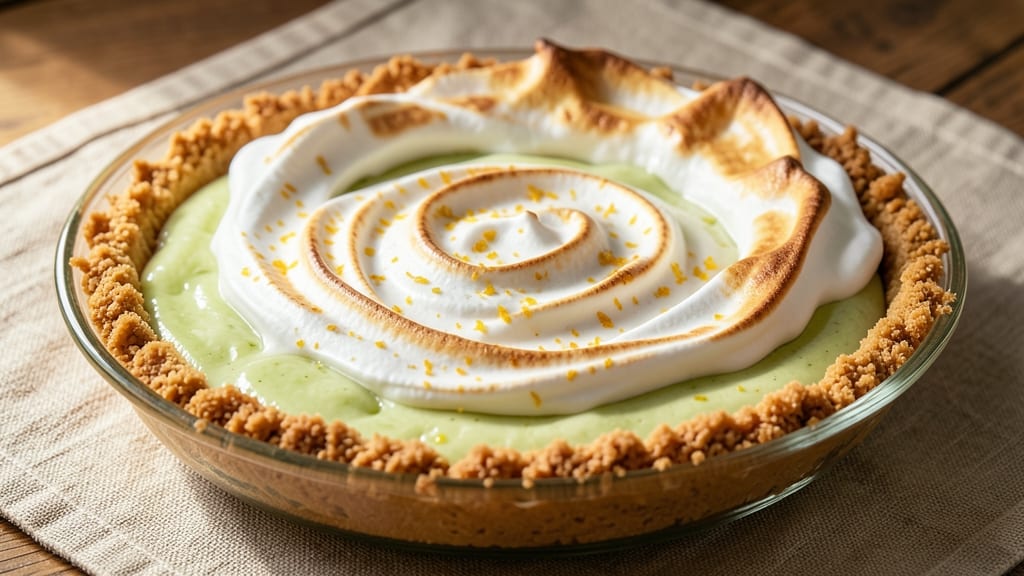 Pioneer Woman No-Bake Key Lime Pie Recipe: Zesty Cream Cheese Crust and Tangy Lime Filling
