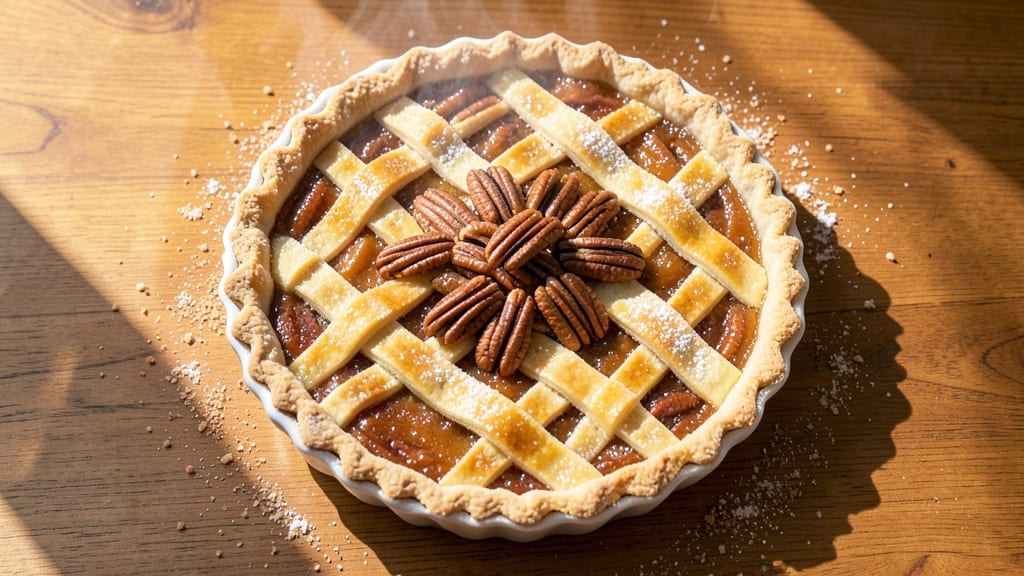 4-Egg Pecan Pie Recipe: Nutty-Caramel Crunch With Gooey Filling