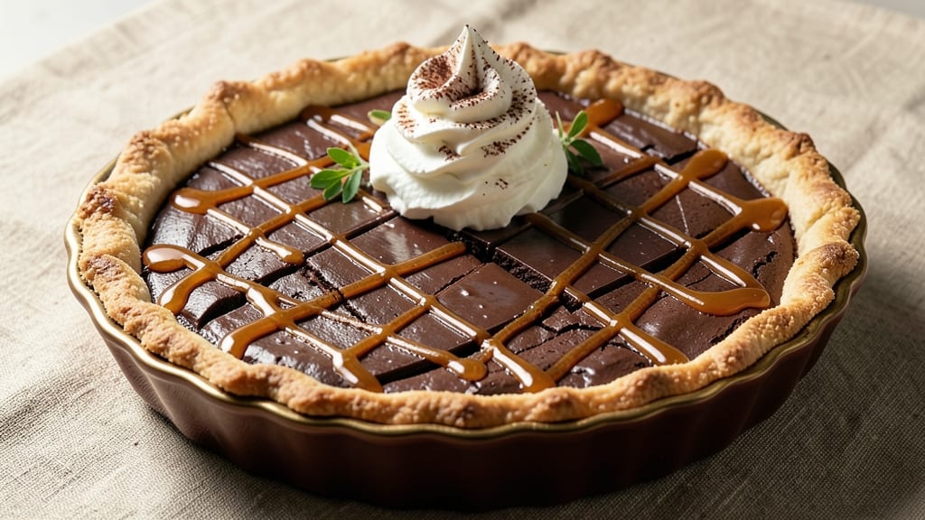5 Star Chocolate Pie Recipe: Ultra-Rich Fudge Center With Crisp Crust
