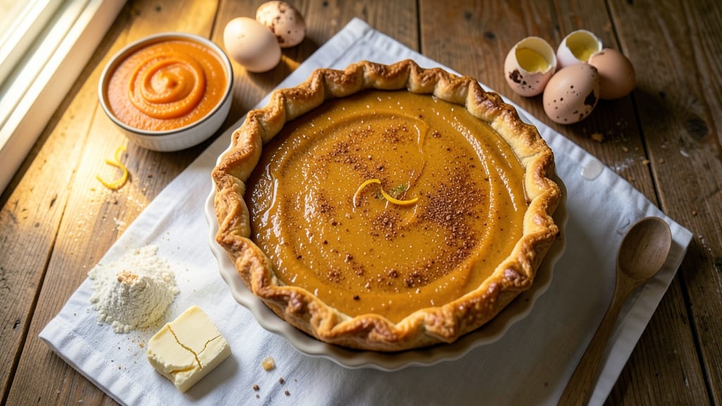 9.5-Inch Pumpkin Pie Recipe: Classic Crust and Spiced Filling Harmony