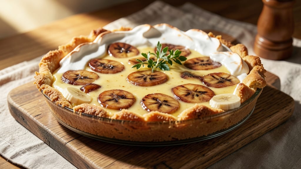 Quick Banana Pie Recipe: No-Bake Creamy Layers in 20 Minutes