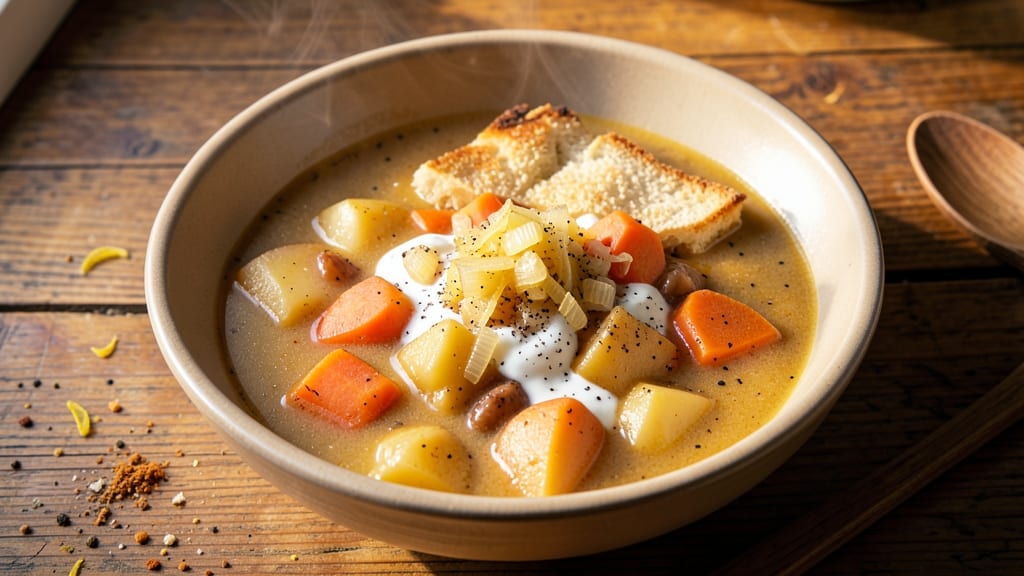 Progresso Pot Pie Soup Recipe: Flaky Pastry Top and Savory Cream Fusion