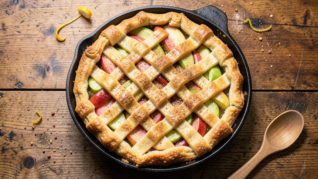 Pioneer Woman Scrumptious Apple Pie Recipe: Flaky Lattice Crust With Warm Cinnamon-Kissed Filling