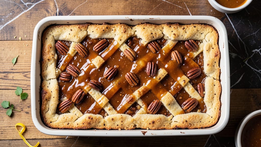 5-Ingredient Pecan Pie Bars Recipe: Crunchy Top, Gooey Filling Magic