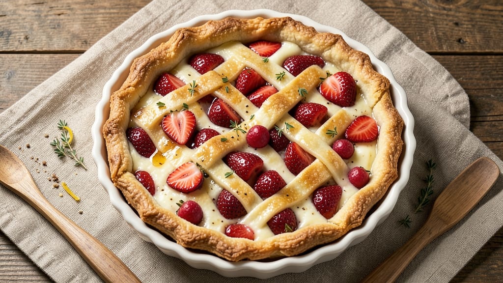 5 Star Strawberry Pie Recipe: Golden Crust, Bursting Fruit, Crowd-Pleasing Elegance