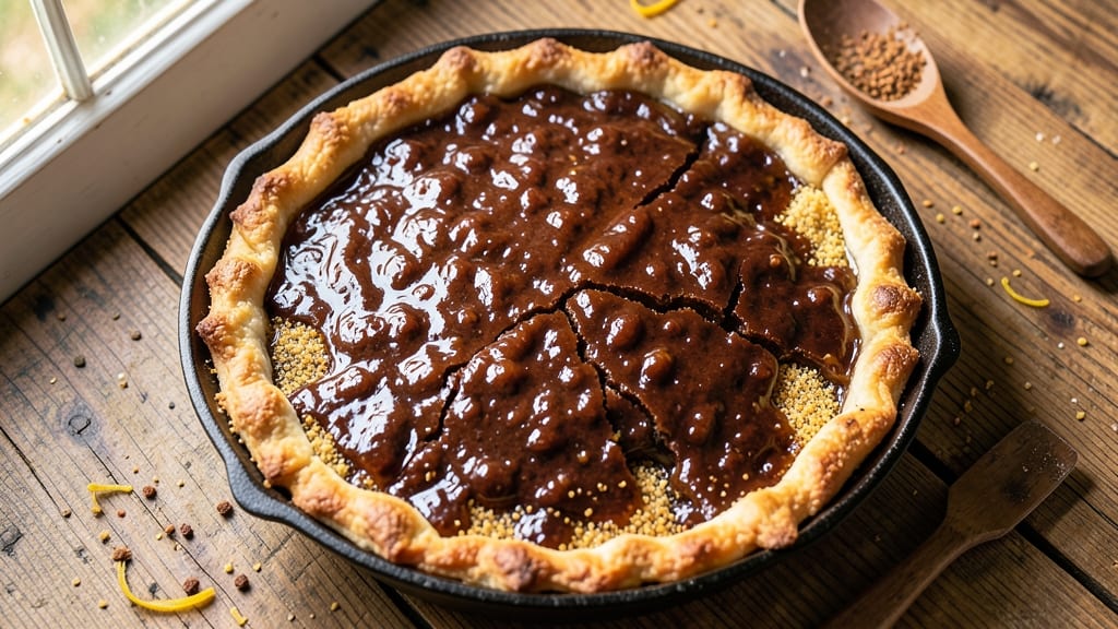 Amish Wet Bottom Shoofly Pie Recipe: Molasses-Kissed Crust and Gooey Filling