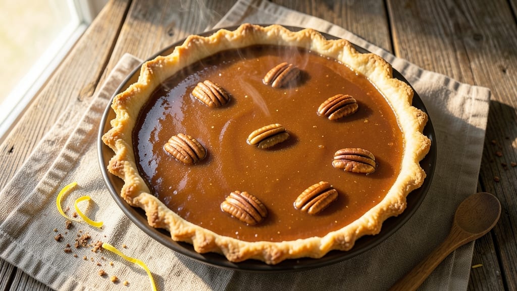 Sugar Free Pecan Pie Recipe Made With Splenda: Nutty-Sweet Crustless Wonder