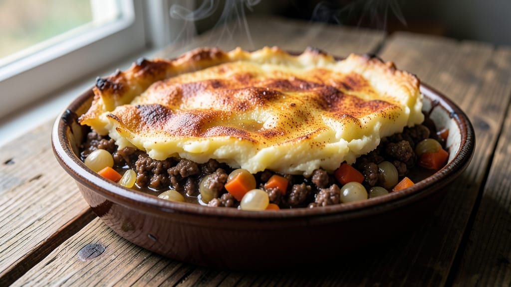 A1 Shepherd's Pie Recipe: Crispy Top, Savory Meat, Mashed Potato Cloud