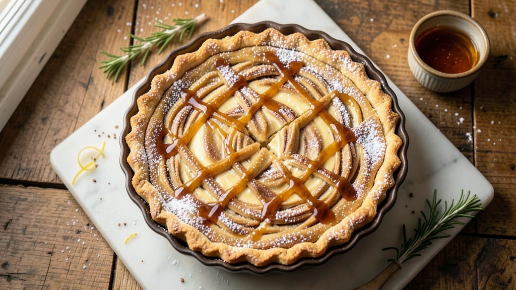 Almond Amaretto Chess Pie Recipe: Nutty Liqueur Swirls in Crispy Crust