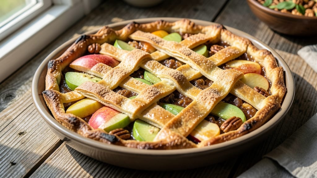 Scrumptious Apple Pie Recipe: Cinnamon-Kissed Crust and Spiced Filling Magic