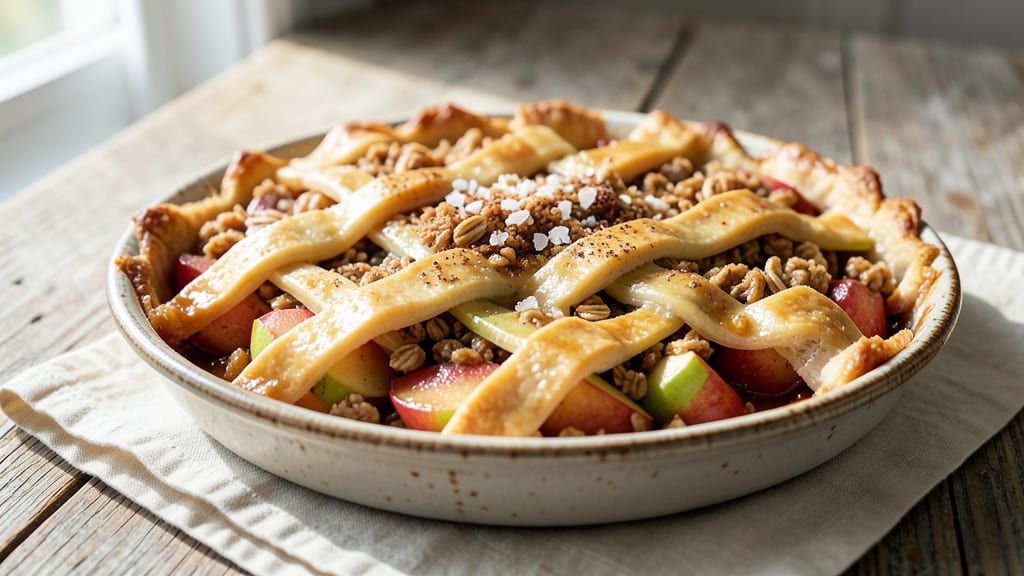 Apple Crisp Apple Pie Recipe: Spiced Topping That Crunches Over Warm Fruit