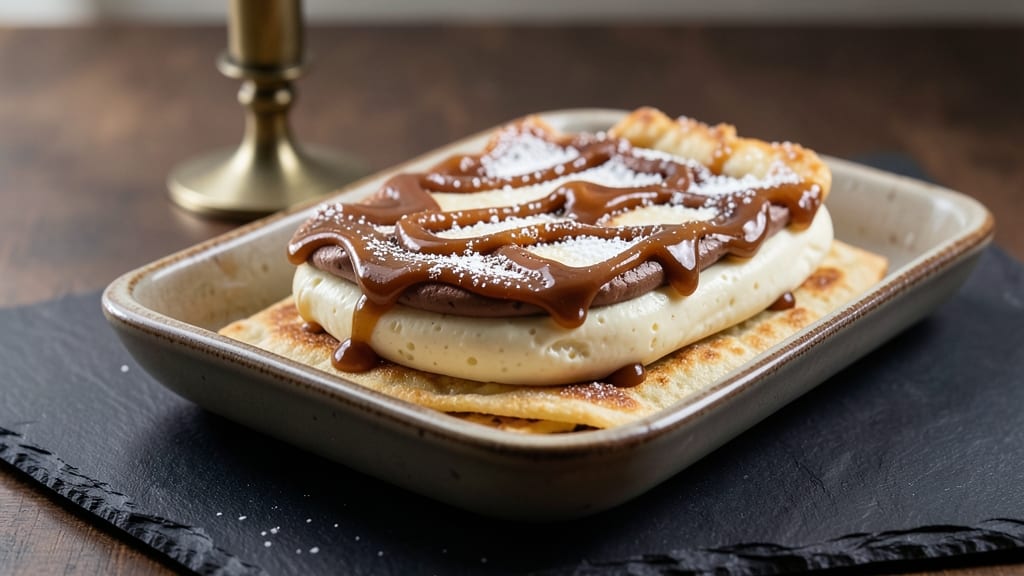 American Pie Mule Recipe: Tortilla-Crisped Cups with Runny Yolk Magic