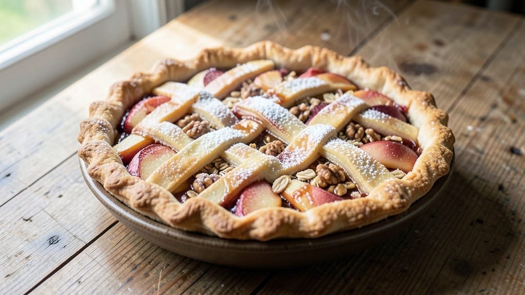 Rome Apple Pie Recipe: Buttery Lattice Crust With Spiced Cider Filling