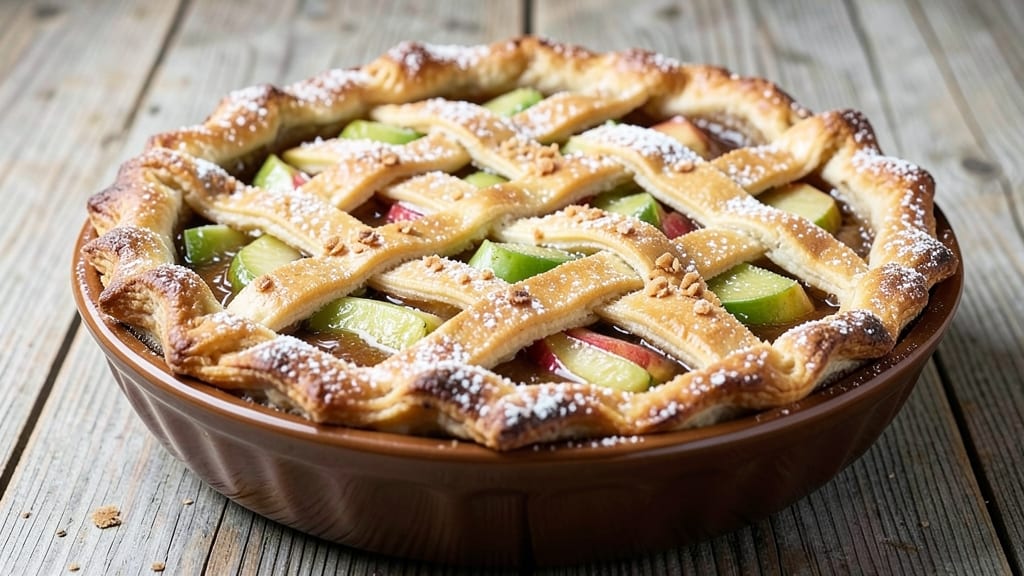 Standard Apple Pie Recipe: Classic Lattice Crust and Spiced Filling Harmony