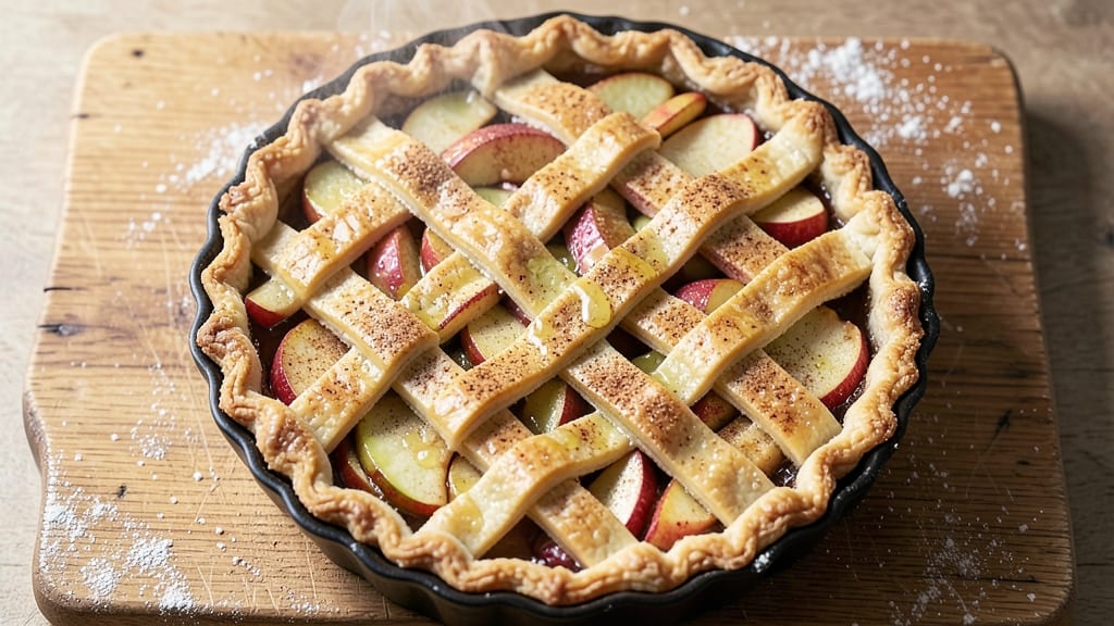 Pillsbury Grands Apple Pie Recipe: Flaky Lattice Top With Spiced Filling Magic