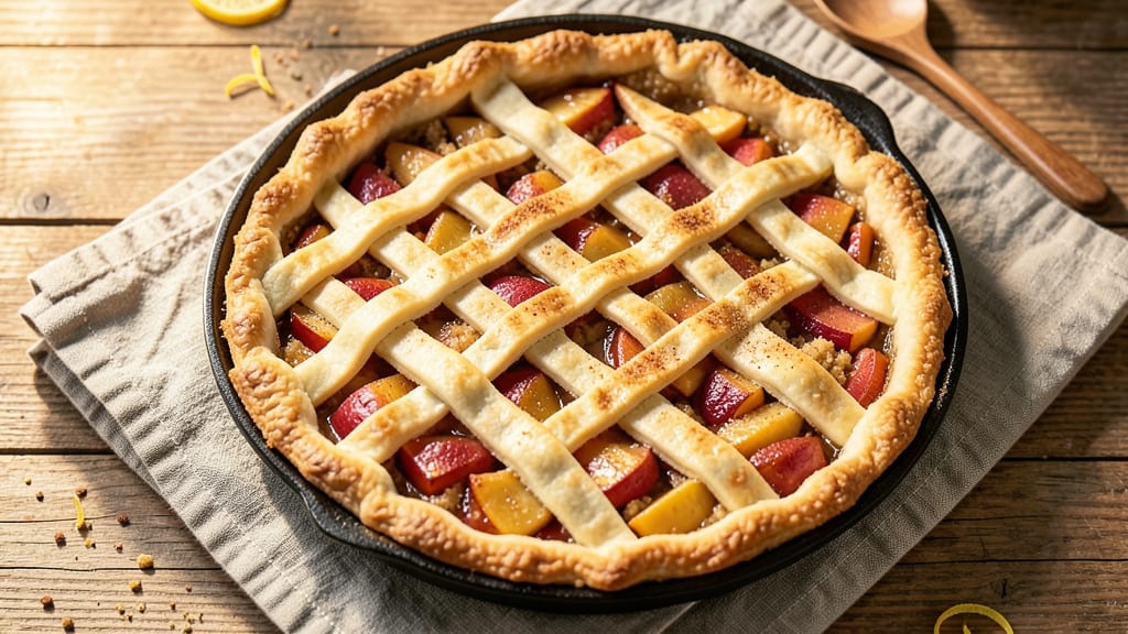 Shortcrust Apple Pie Recipe: Buttery Lattice Crust With Spiced Fruit Bliss