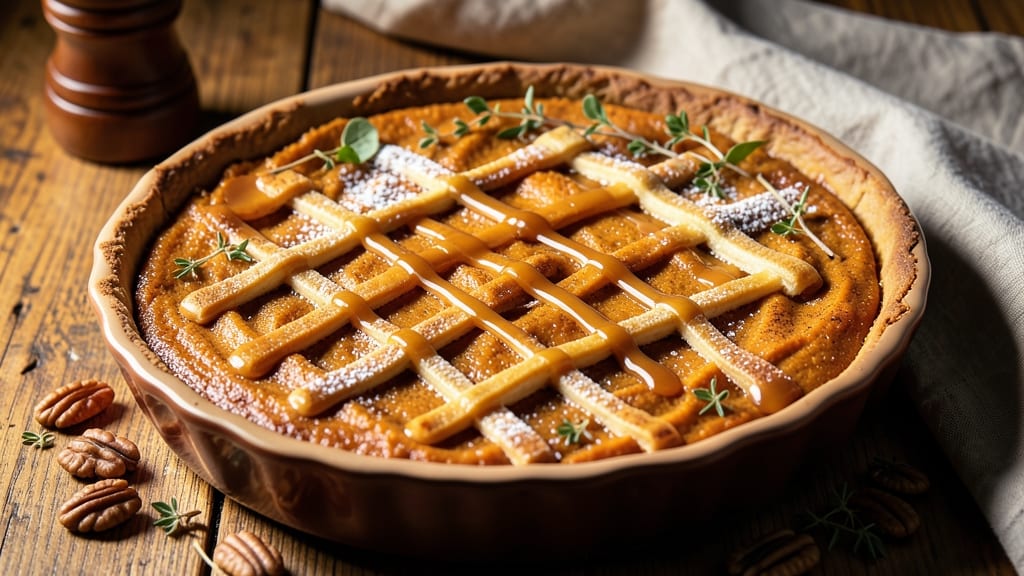 Say McIntosh Sweet Potato Pie Recipe: Spiced Vanilla Crust Meets Tart Filling