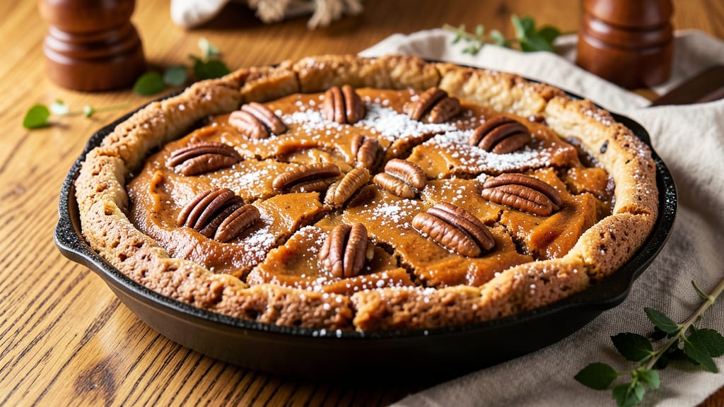 Southern Sweet Potato Pecan Pie Recipe: Warm Spiced Crust and Gooey Nut Topping