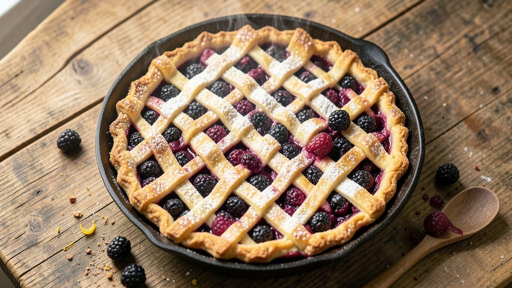 Amish Black Raspberry Pie Recipe: Homestyle Tartness with Buttery Crust Layers