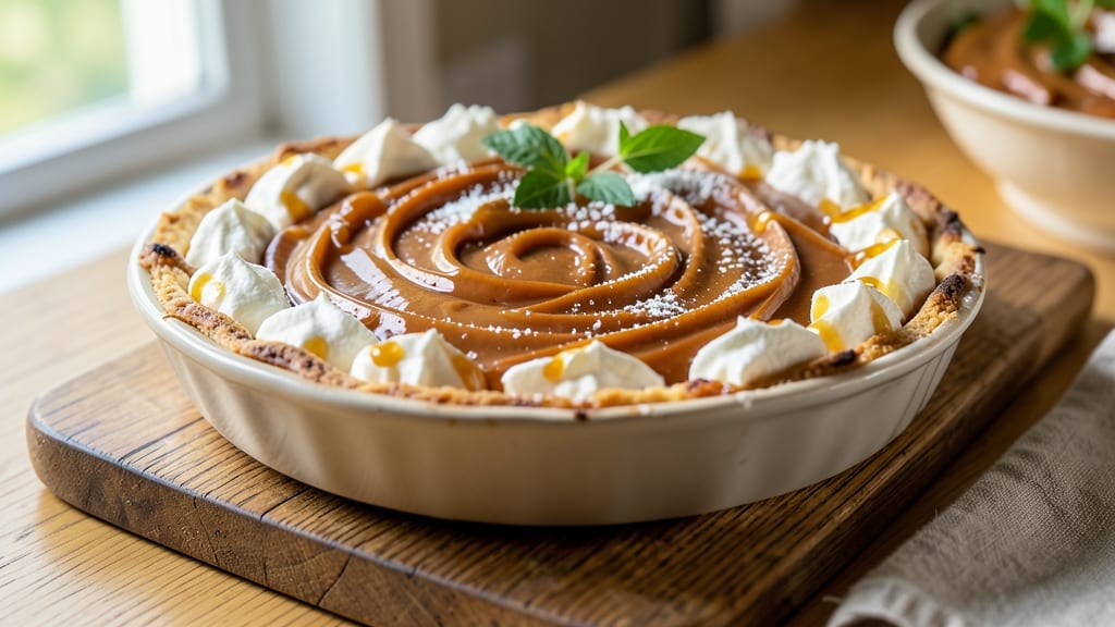Amish Caramel Pie Recipe: Homestyle Crust and Gooey Butterscotch Filling