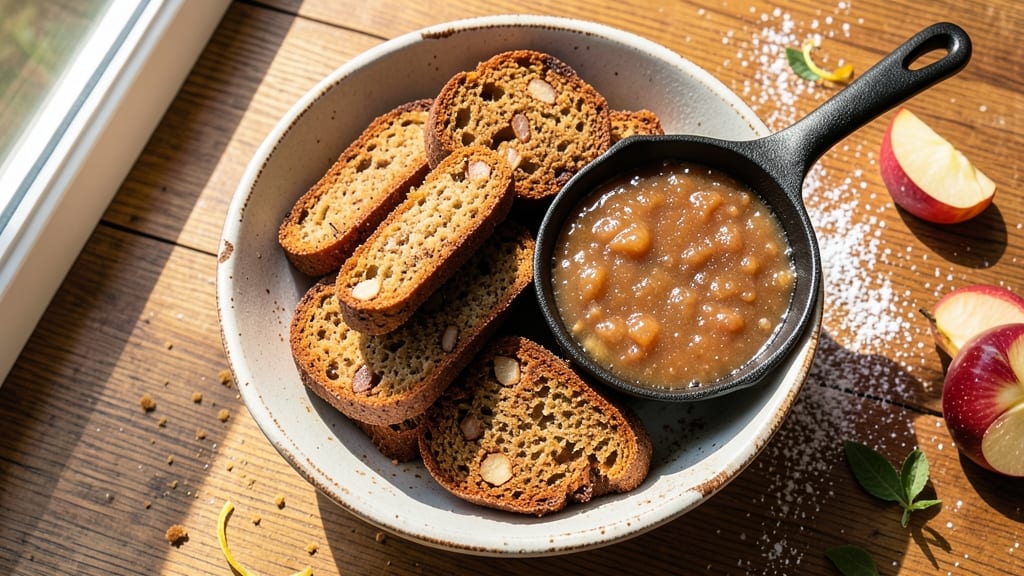 Apple Pie Biscotti Recipe: Crunchy Twice-Baked Apple Pie Sticks