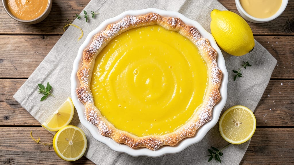 Amish Lemon Pie Recipe: Homestyle Zest With Buttery Crust Layers