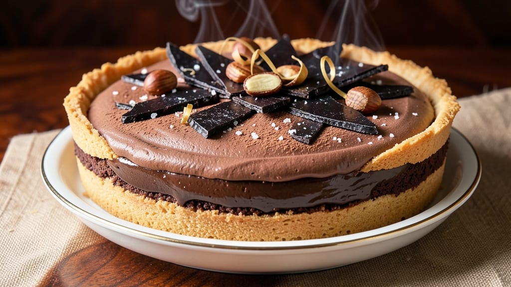 4 Layer Chocolate Pie Recipe: Velvety Ganache, Crunchy Crust, and Hidden Espresso Twist