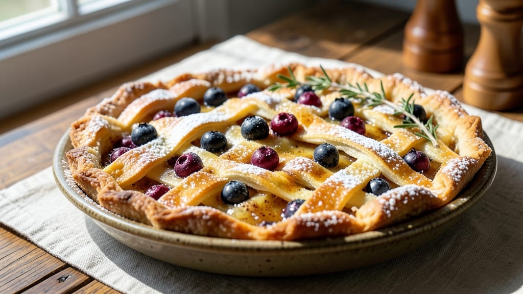 Alaska Blueberry Pie Recipe: Wild Berries Shine in Flaky Pastry